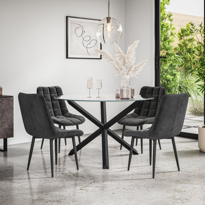 Darcus 4 - Person Dining Set
