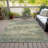Machine Washable Indoor/Outdoor Xhevrie Seafoam Rug-112027438