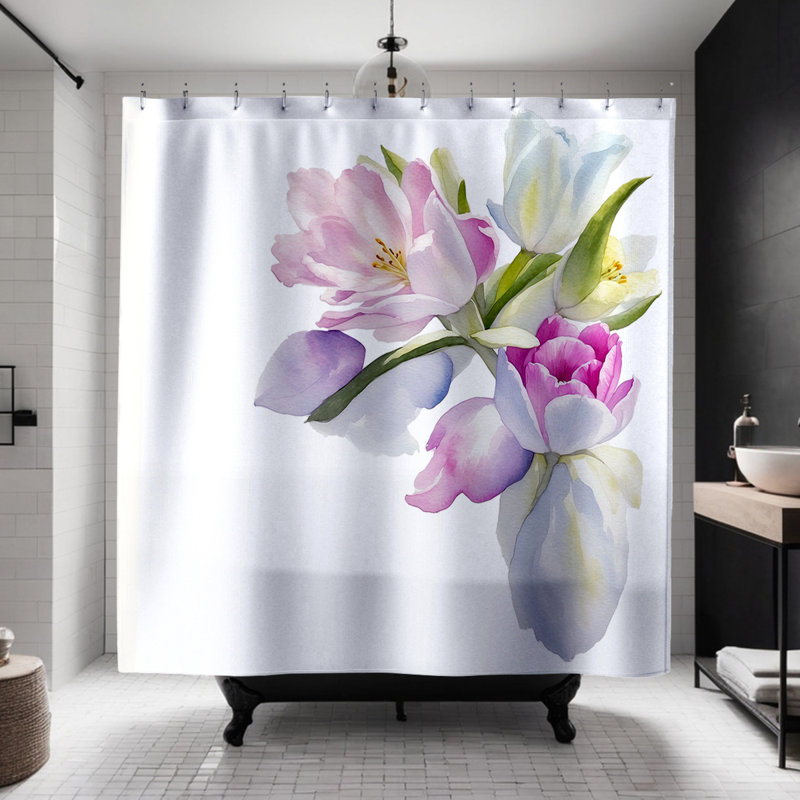 Rideau de douche Gamble Tulips