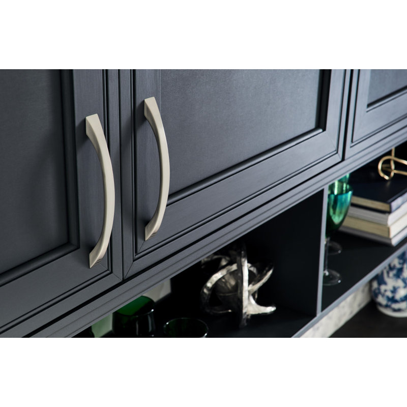 Philip Arch Pull, Satin Nickel, 5 1/16"
