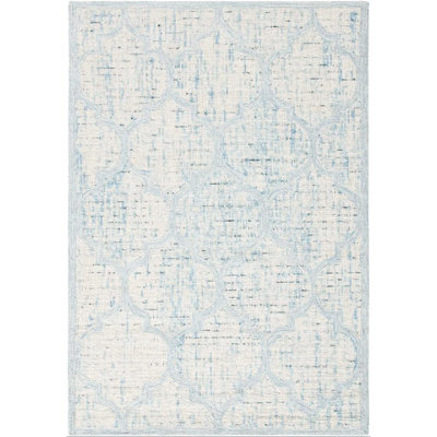 Swader Hand Tufted Wool Geometric Rug