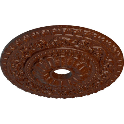 Médaillon de plafond 23 1/2 "x 3 1/2" x P 2 1/8 "(convient aux auvents jusqu'à 3 1/2")