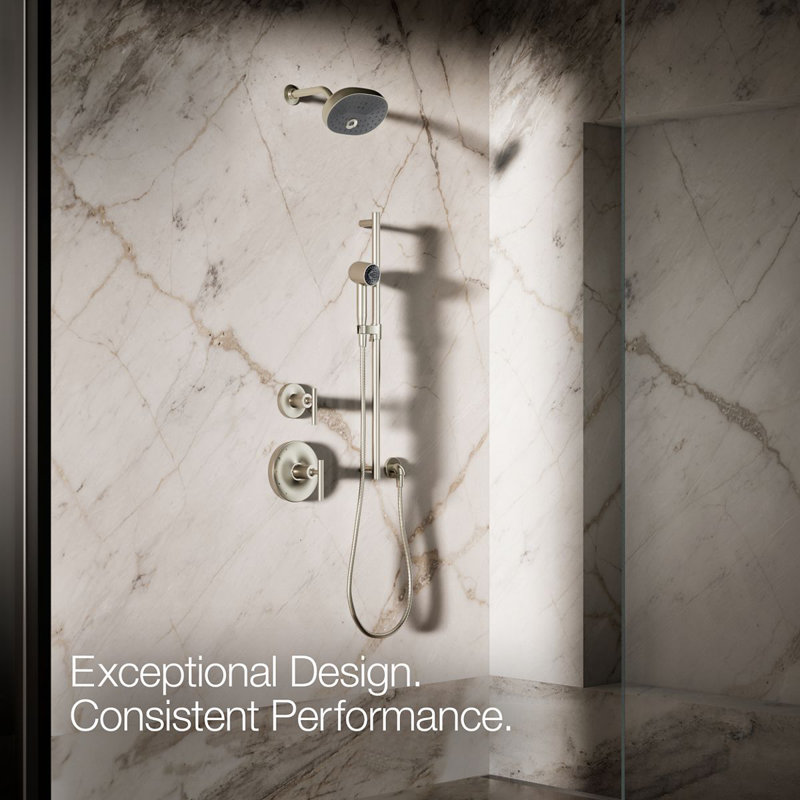 Statement Single-Function Iconic Handshower, Vibrant Brushed Nickel