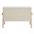 2-Seater Modern Sofa with Button Tufting, Solid Pine Wood Frame & Soft Fabric, Compact Loveseat for Living Room, Apartment, Dorm-1432645787