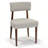 Upholstered Solid Wood Dining Chair Side Chair-1944860408-1944509484