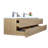 Bobijo 83'' Double Bathroom Vanity with Plastic Top-981947989