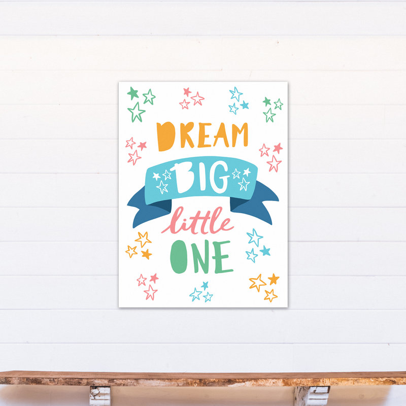 Adeliah «Dream Big Little One» avec lettre, monogramme et nom