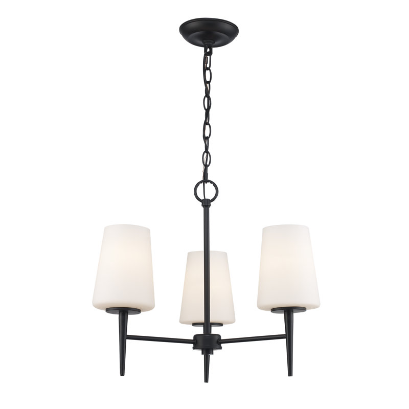 Lonnard 3 - Light Mini Chandelier, Black