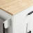 38”W Small Kitchen Islands Table with Foldable Side Leaf, Rolling Wood Microwave Cart on Wheels for Dining Room, White
