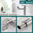 Single-Hole Single-handle Bathroom Faucet with Drain Assembly-93592791