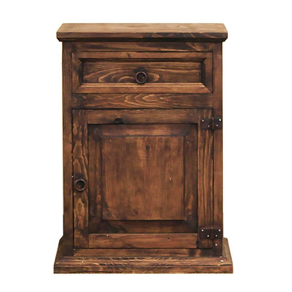 Table de nuit, Brun