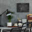 «Ski Blueprint Vernis Chalkboard», art mural en verre acrylique-1856326167