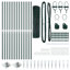 Galvanised Steel Border Fencing-422692892-422692888