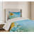 Flower Farmhouse / Country Coverlet