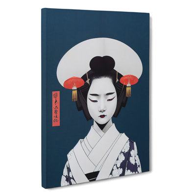Brilliant Geisha - Wrapped Canvas