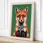 Fox Gaze Modern - Wrapped Canvas-130779356-130779357
