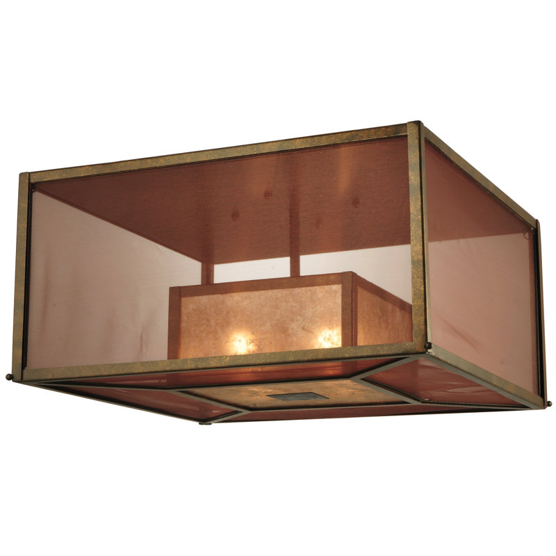 4 - Light Semi Flush Mount