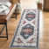 Machine Washable Rug with Rubber Backing for Living Room Boho Non-Slip Dining Room Rug Easy-Cleaning Floor Carpet for Bedroom