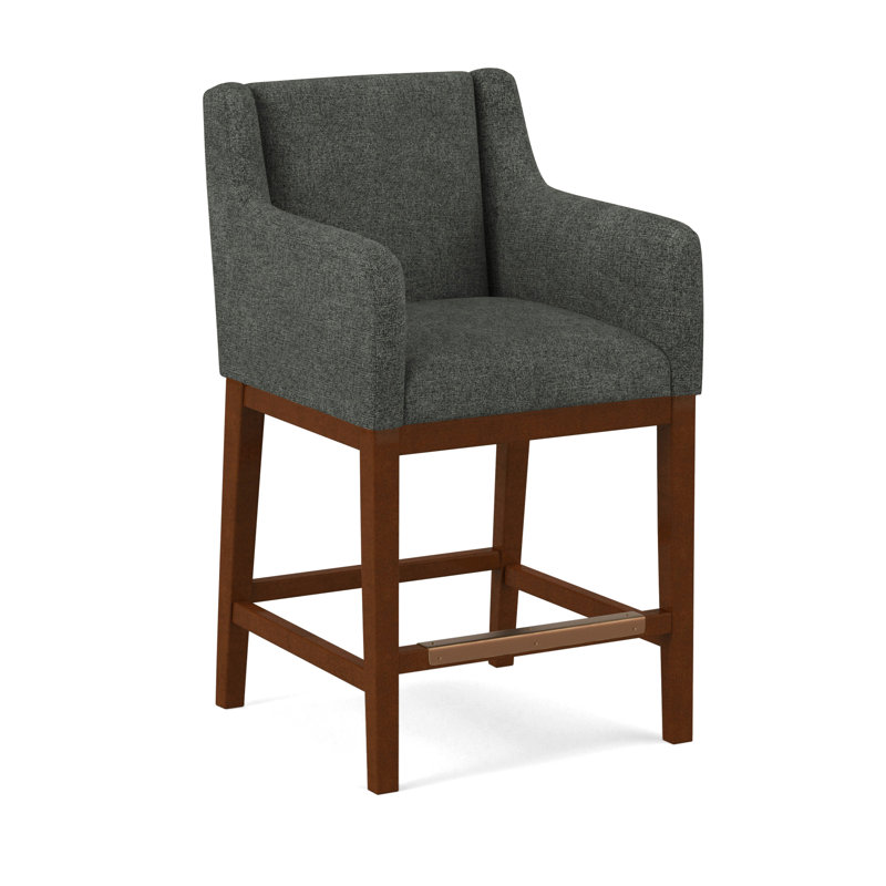 Upholstered Stool, English Saddle, 61558-61