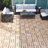 20 PCS Interlocking Deck Tiles Checker Pattern