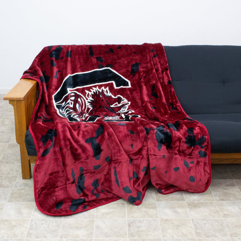 NCAA Knitted Throw Blanket, South Carolina