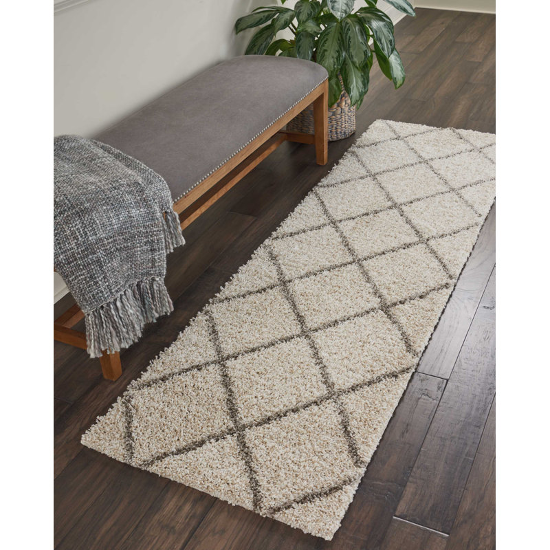 Yaresly Geometric Indoor Rug, Runner 2' x 6'
