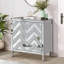 Armoire de rangement avec miroir