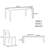 Black Walnut table set-106299652