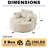 55'L Chenille Sponge single sofa,No Assembly Required(Not a swivel chair.)