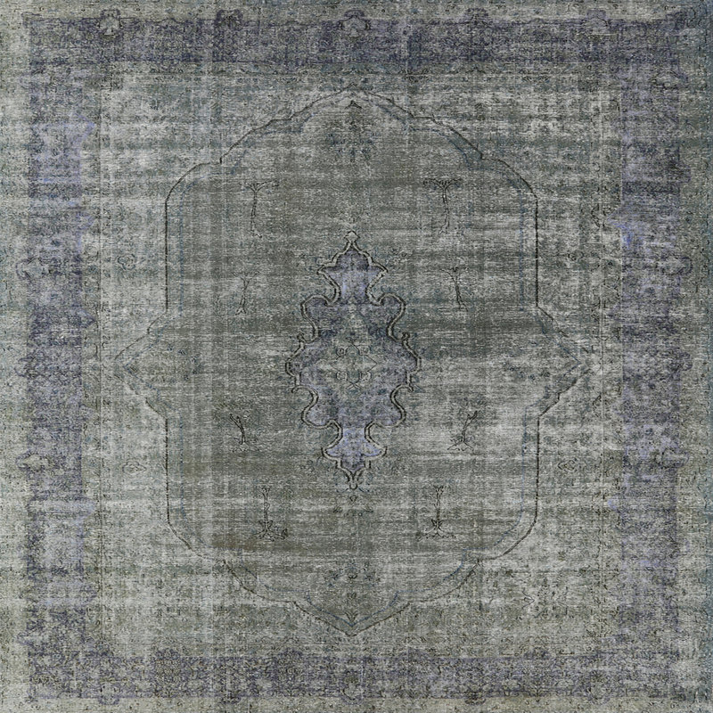 Howser Oriental Indoor Rug, Square 3'