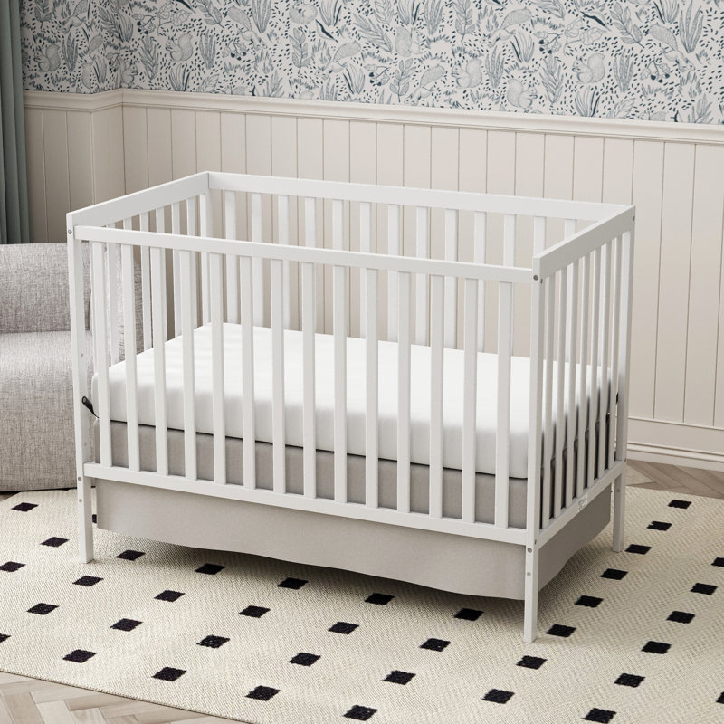 Lit de bébé convertible 5-en-1, Blanc