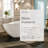 63'' x 37.5'' Soaking Solid Surface Bathtub