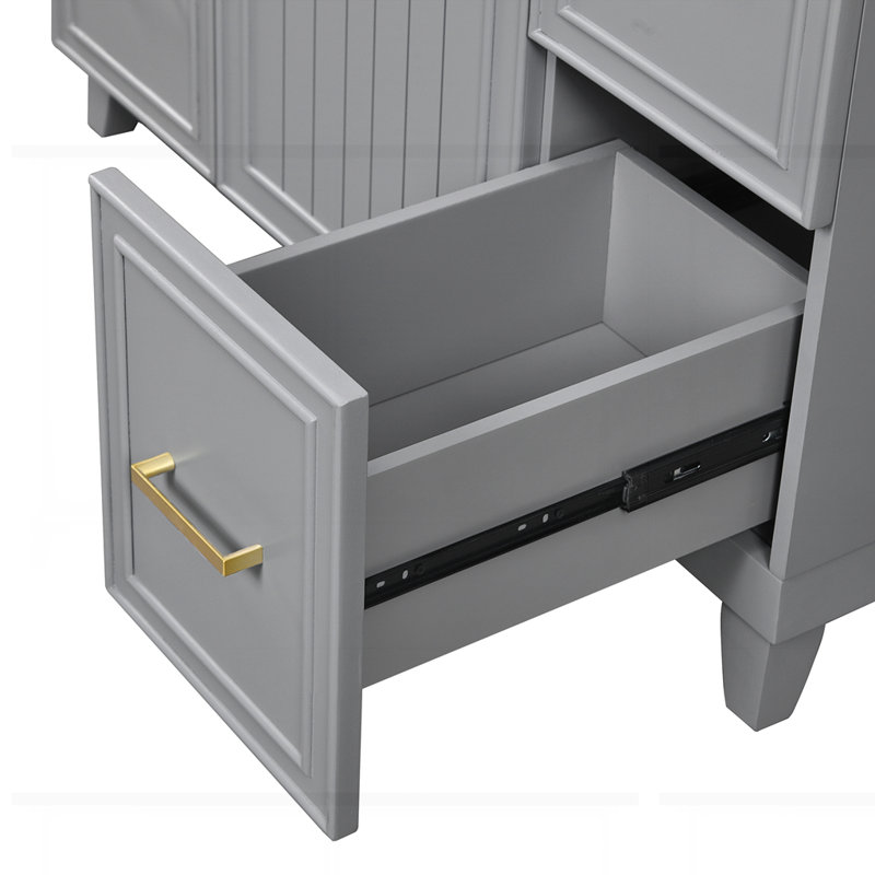 Meuble-lavabo 36 po avec lavabo en céramique