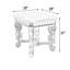 Table d'appoint Eiten Platine Bella