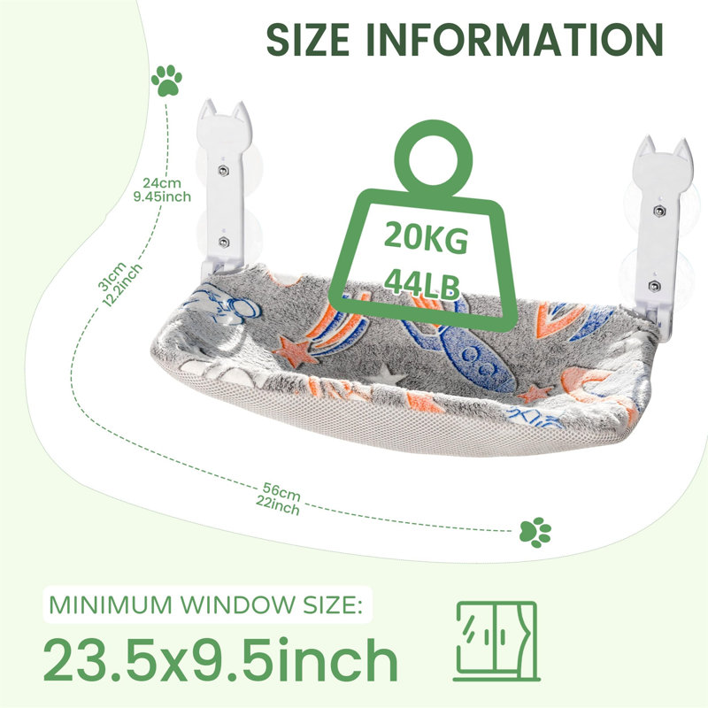 Fabric Hammock Pet Bed