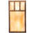 Sansa Solid Brass Flush Mounted Sconce