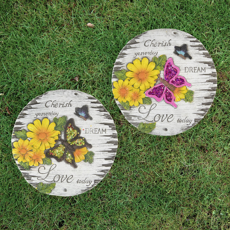 Pierres de jardin d'extérieur «Love Today»