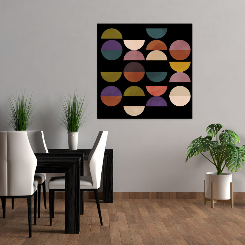 Art contemporain, art contemporain abstrait, H 36 po x l 36 po