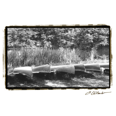 Lake Living IV by Laura DeNardo - 1 Piece Wrapped Canvas Wall Art