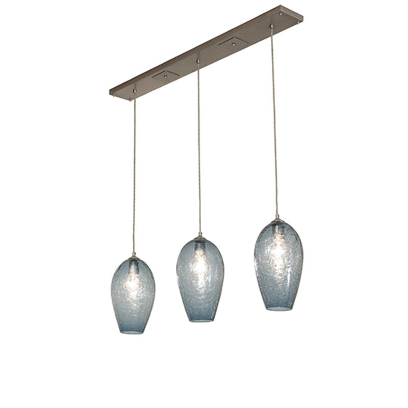 Luminaire suspendu 3 lumières 44 po