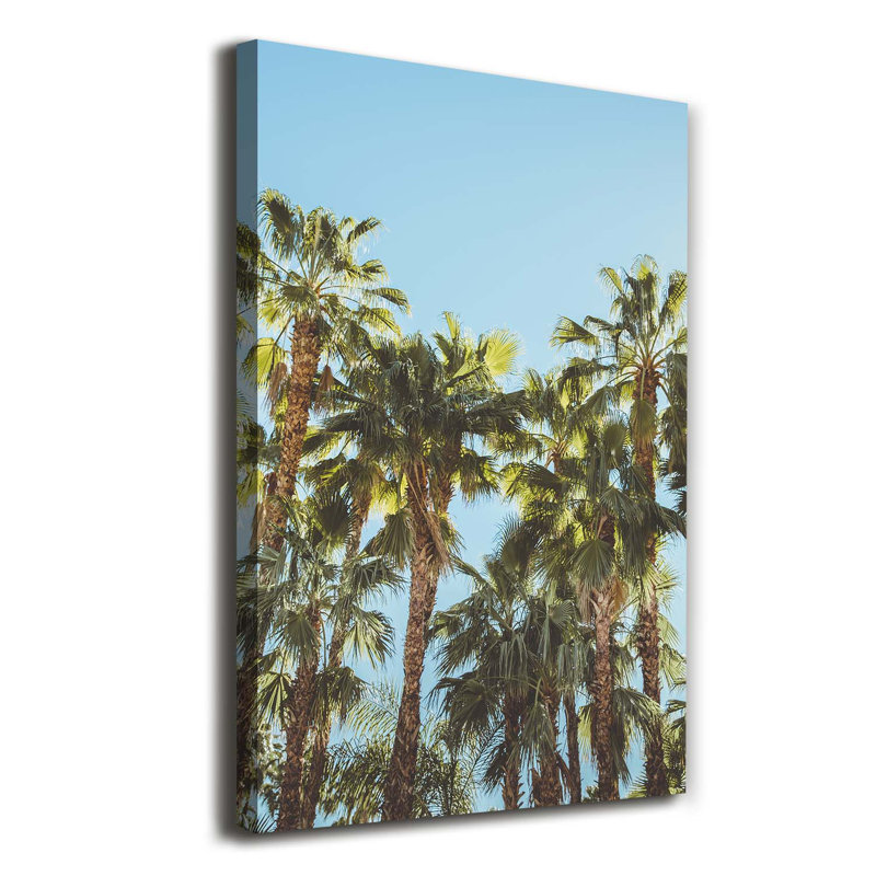 Palm Trees - Wrapped Canvas Print