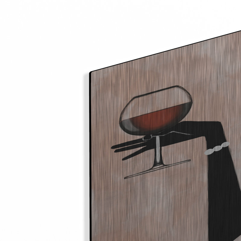  «Toast Woman» par Manasseh Johnson, art mural en métal, 24 po x 36 po, H 36 po x l 24 po