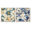 Mahe - Ensemble de 2 collages carrés botaniques abstraits-101843088-101843087