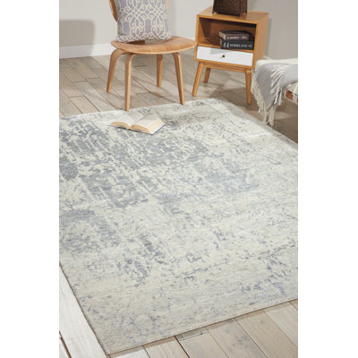 Abstract Flatweave Area Rug