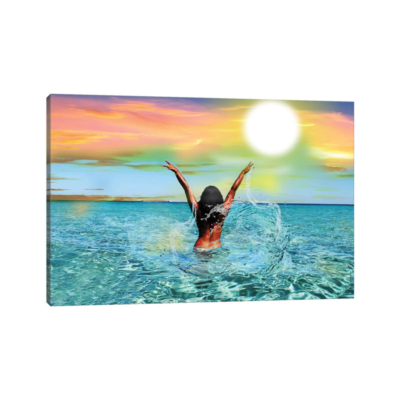 In My Element by Yvonne Coleman Burney - Print on Canvas, 20.32 cm H x 30.48 cm W, Wrapped Canvas
