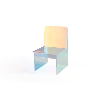 Sotomayor Iridescent Acrylic Accent Chair