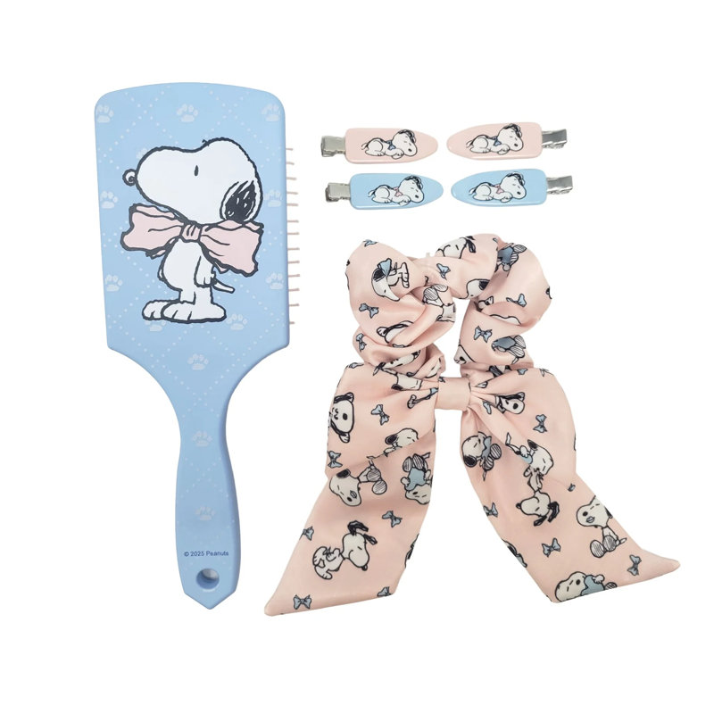 Impressions Vanity Peanuts SNOOPY, ensemble d'accessoires pour cheveux avec des arachides
