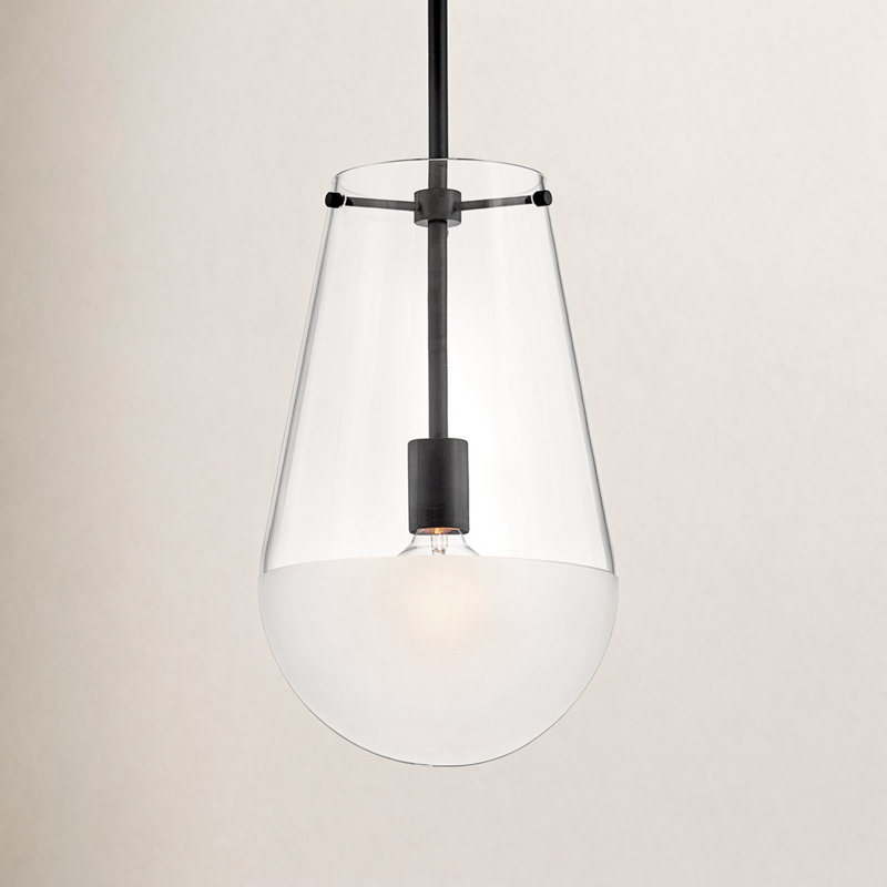 Javi 1 - Light Urn Pendant, Black