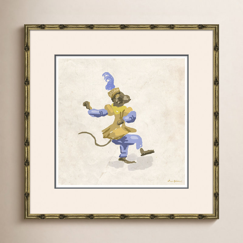 «Jig» par Dana Gibson - Peinture encadrée sur papier