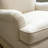 Retro Beige Linen Blend Upholstered Sofa